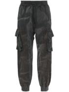 Liam Hodges Ombre Dye Cotton Sweat Pants - Black