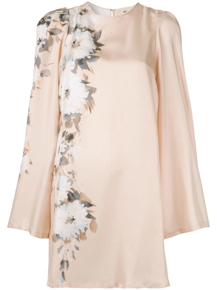By. Bonnie Young Floral Print Dress - Neutrals