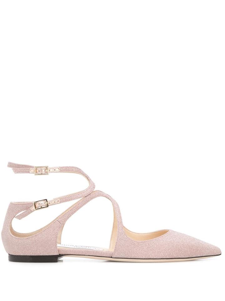 Jimmy Choo Lancer Ballerinas - Pink