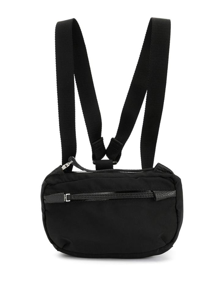 1017 Alyx 9sm Classic Belt Bag With Chest Harness - Black