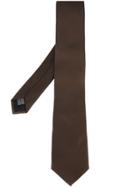 Fashion Clinic Timeless Woven Tie - Brown