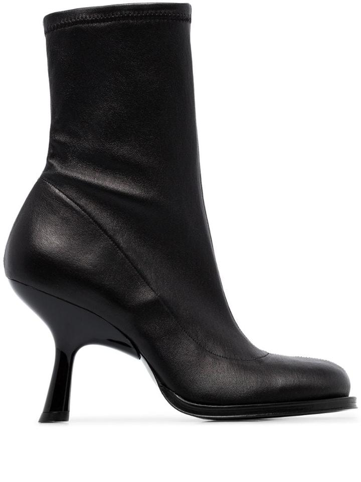 Simon Miller Stretch 90mm Ankle Boots - Black