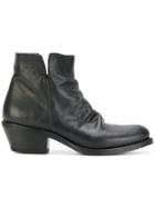 Fiorentini + Baker Rusty Rocker Boots - Black