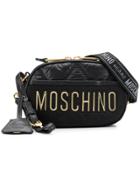 Moschino Quilted Belt Bag - Black