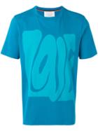 Paul Smith London Love Print T-shirt, Men's, Size: Medium, Blue, Cotton