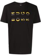 Boss Hugo Boss Tiburt Logo Print T-shirt - Black
