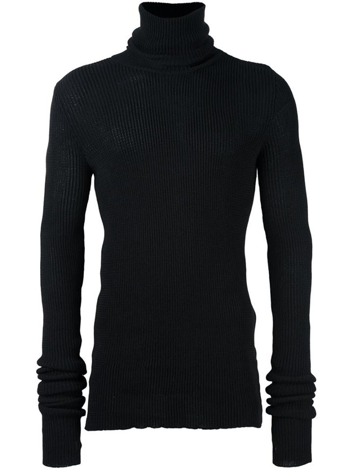 A New Cross Turtleneck Beanie Jumper
