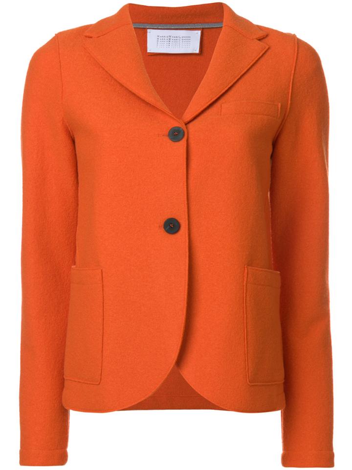 Harris Wharf London Fitted Blazer - Yellow & Orange