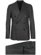 Tagliatore Formal Fitted Two-piece Suit - Grey