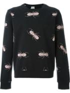 Paul Smith Ant Print Sweatshirt, Men's, Size: S, Black, Cotton