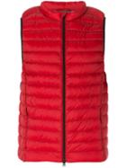 Ecoalf - Cardiff Gilet - Men - Feather Down/nylon/polyester - L, Red, Feather Down/nylon/polyester