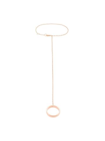 Nadine Ghosn Pinky Promise Ring Bracelet - Metallic