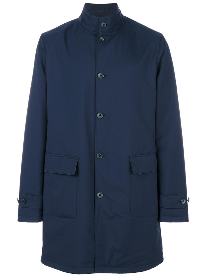 Loro Piana Reversible Coat - Blue