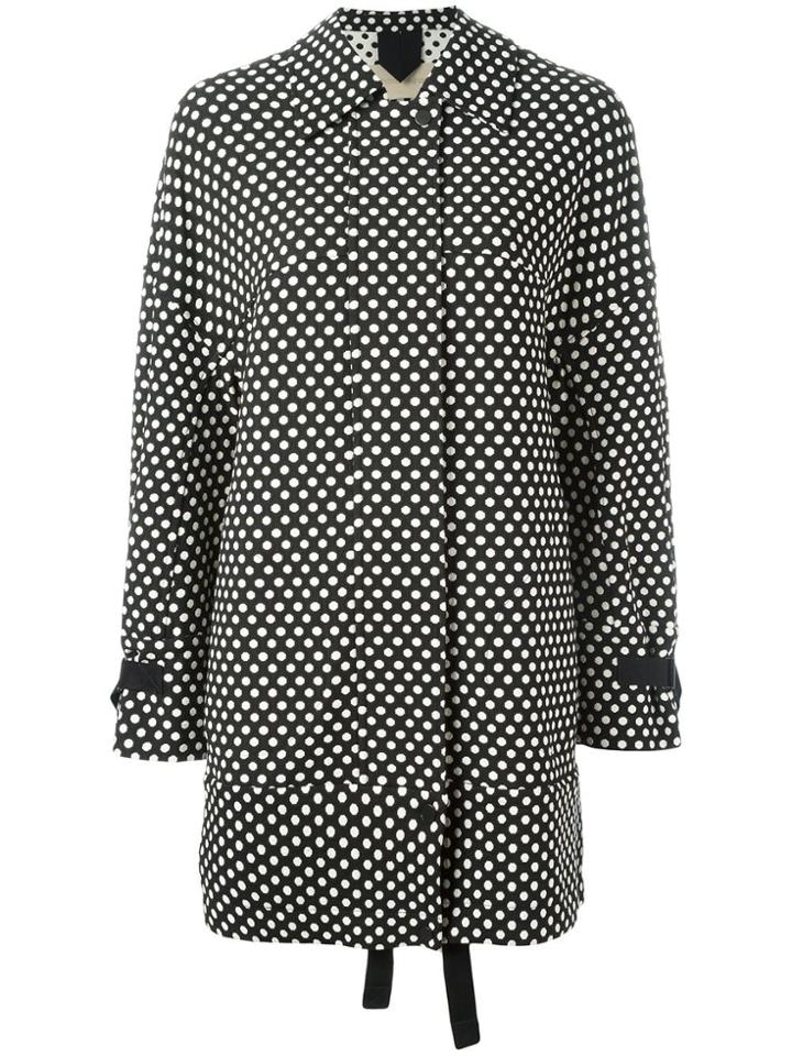 Christian Wijnants 'joho' Polka Dots Coat - Black
