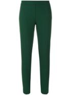 P.a.r.o.s.h. - Tailored Cropped Trousers - Women - Polyamide/spandex/elastane/wool - S, Green, Polyamide/spandex/elastane/wool