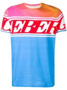 Iceberg Multicoloured Logo T-shirt - Blue
