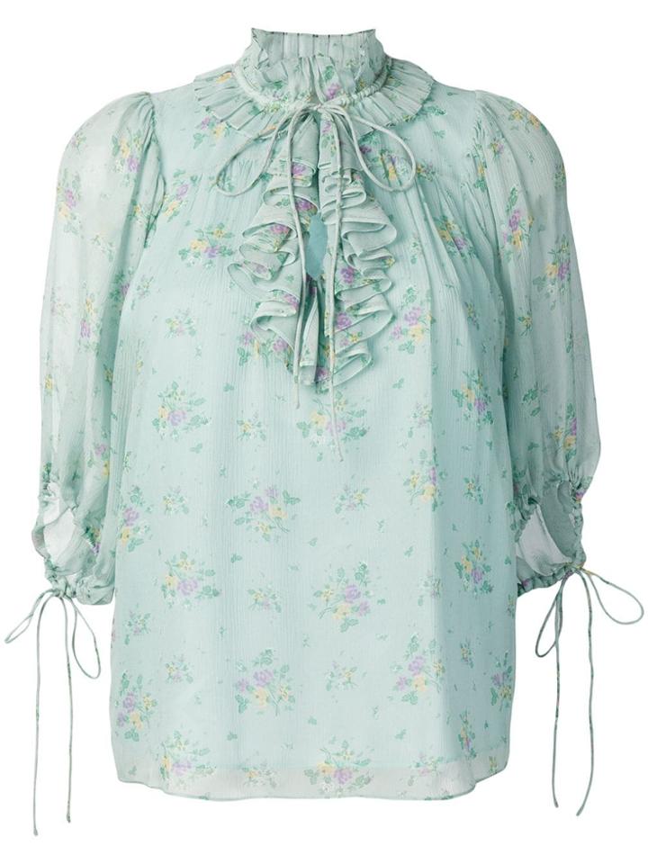 Coach Prairie Bouquet Top - Green