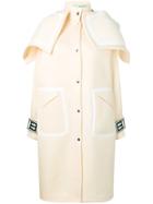 Off-white Long K-way Coat - Neutrals