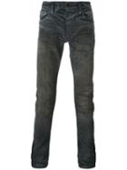 Mastercraft Union Coated Slim Jeans, Men's, Size: 36, Black, Cotton/polyurethane