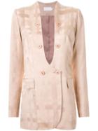 Ginger & Smart 'laneway' Jacket, Women's, Size: 10, Nude/neutrals, Polyester/viscose