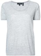 Theory Plain Classic T-shirt - Grey