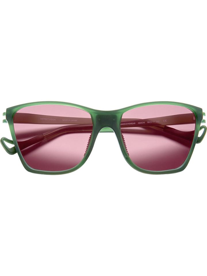 District Vision Green Keiichi District Sky G15 Sunglasses
