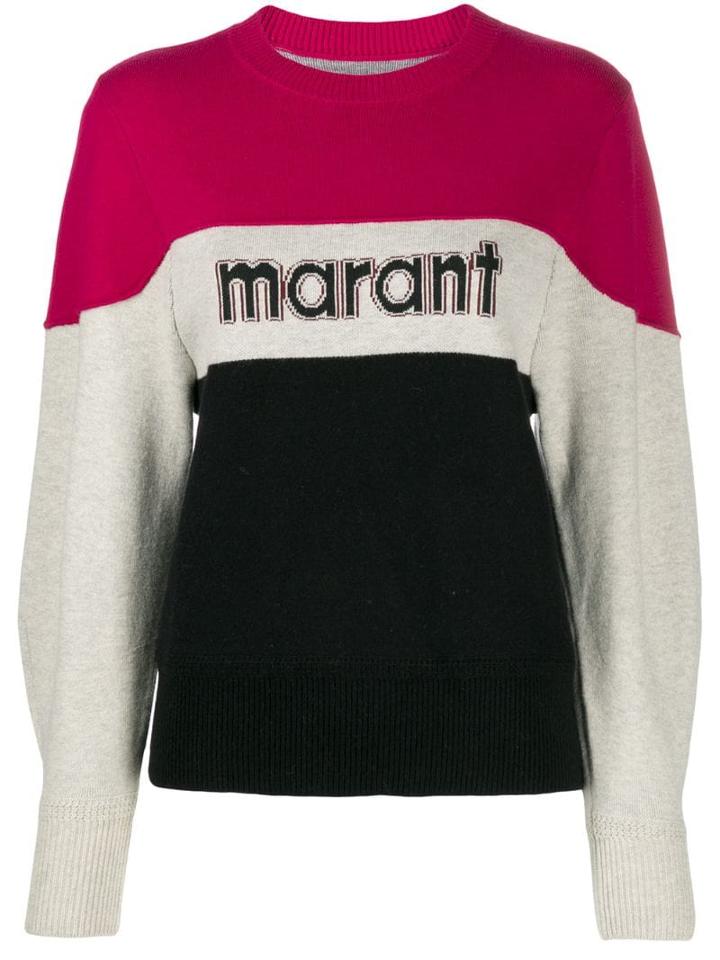 Isabel Marant Étoile Logo Print Jumper - Pink