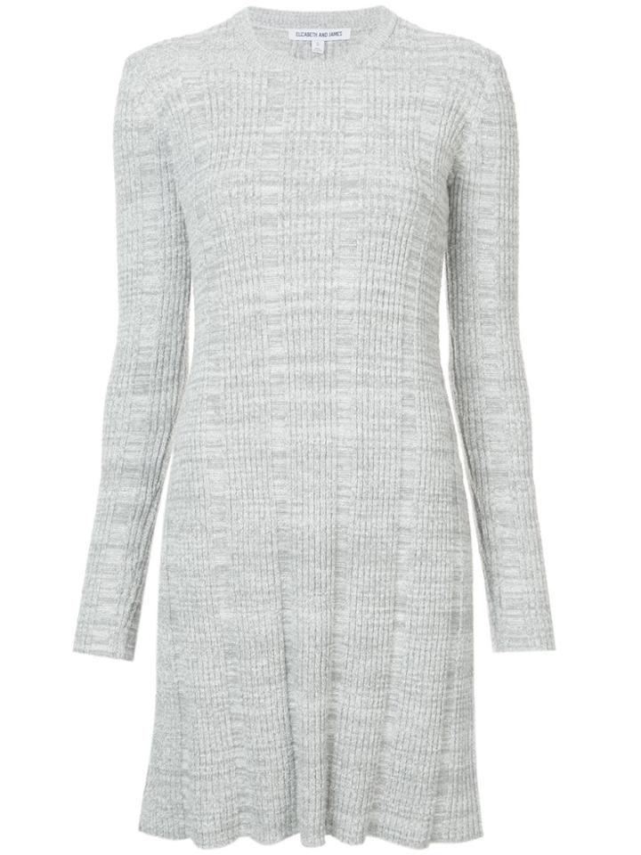 Elizabeth And James Kellen Longline Sweater - Grey