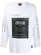 Versace Jeans Couture Front Logo Print T-shirt - White