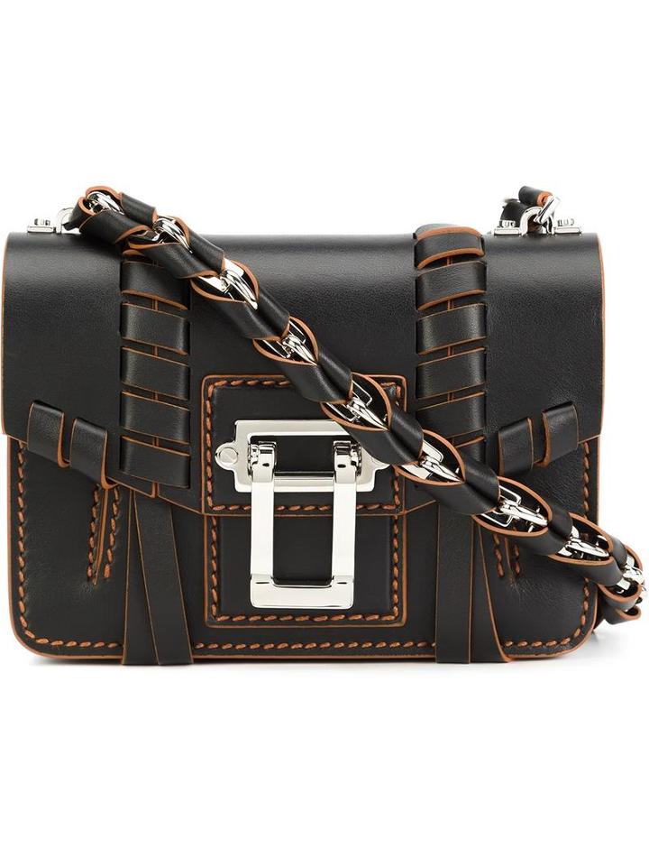 Proenza Schouler 'hava' Whipstitch Crossbody Bag, Women's, Black