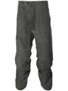 Lost & Found Ria Dunn - Cropped Pants - Men - Cotton/hemp - M, Grey, Cotton/hemp