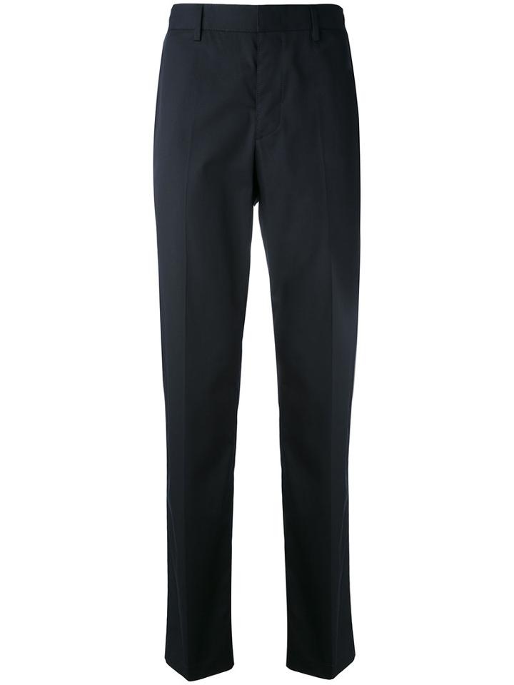 Lanvin - Tailored Trousers - Men - Cotton - 48, Blue, Cotton