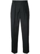 Cityshop - Tailored Cropped Trousers - Women - Polyester/wool - 36, Black, Polyester/wool