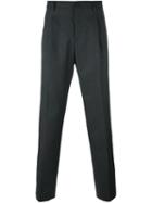 Dolce & Gabbana Tweed Trousers, Men's, Size: 48, Grey, Viscose/virgin Wool