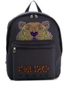 Kenzo Embroidered Tiger Backpack - Grey