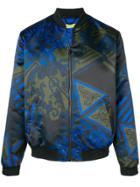 Versace Jeans Duchesse Print Patchwork Jacket - Green