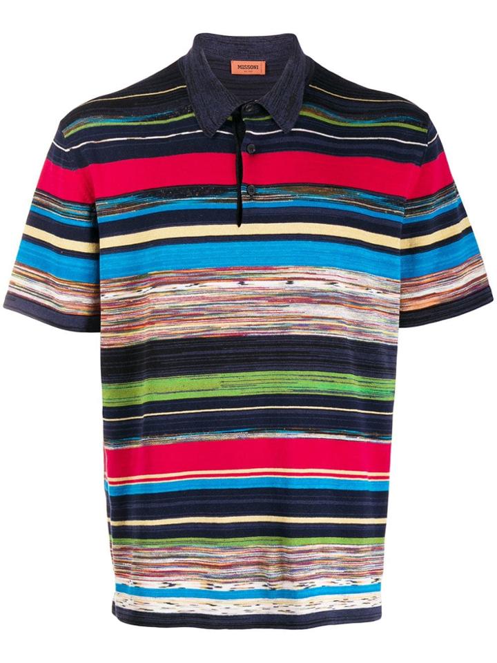 Missoni Polo Shirt - Blue