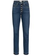 Eve Denim Silver Bullet High-waisted Jeans - Blue