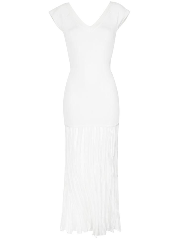 Andrea Bogosian Knit Gown - White