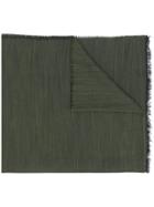 Kenzo Globe Logo Scarf - Green