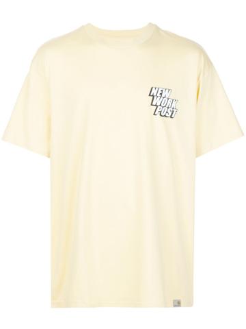 Carhartt Wip New York Post T-shirt - Yellow