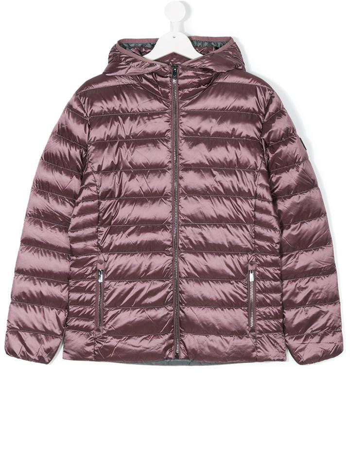 Ciesse Piumini Junior Teen Metallic Padded Jacket - Pink & Purple