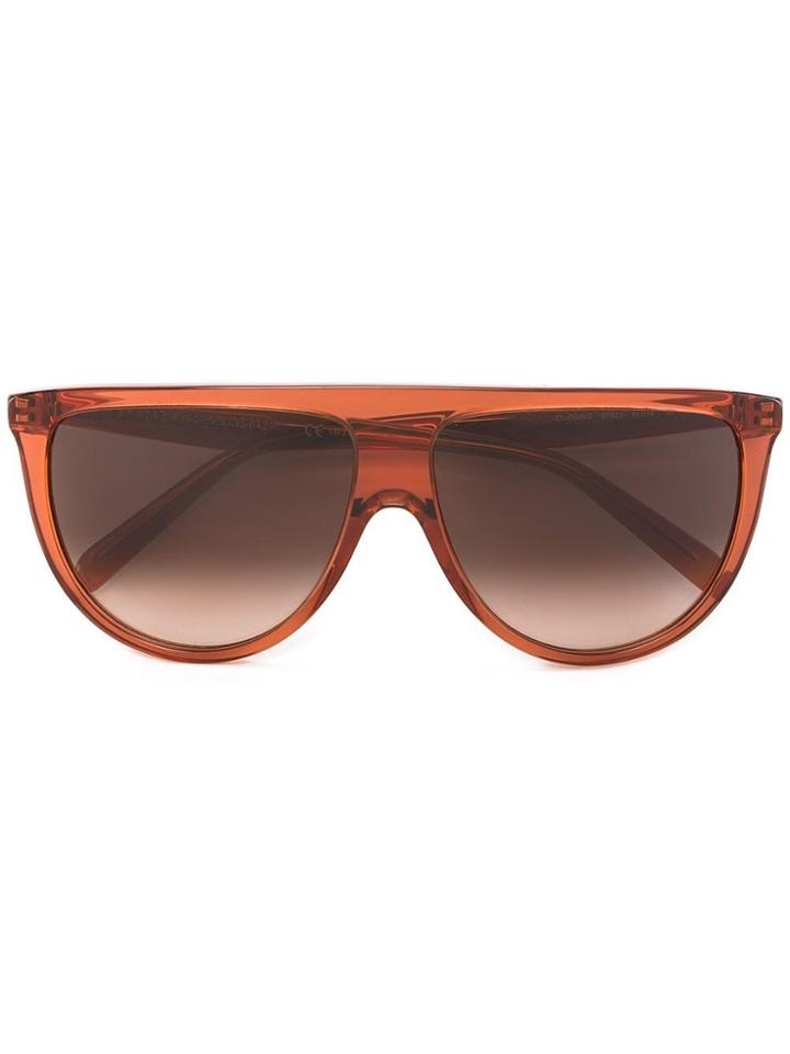 Celine Eyewear Square Frame Sunglasses - Pink