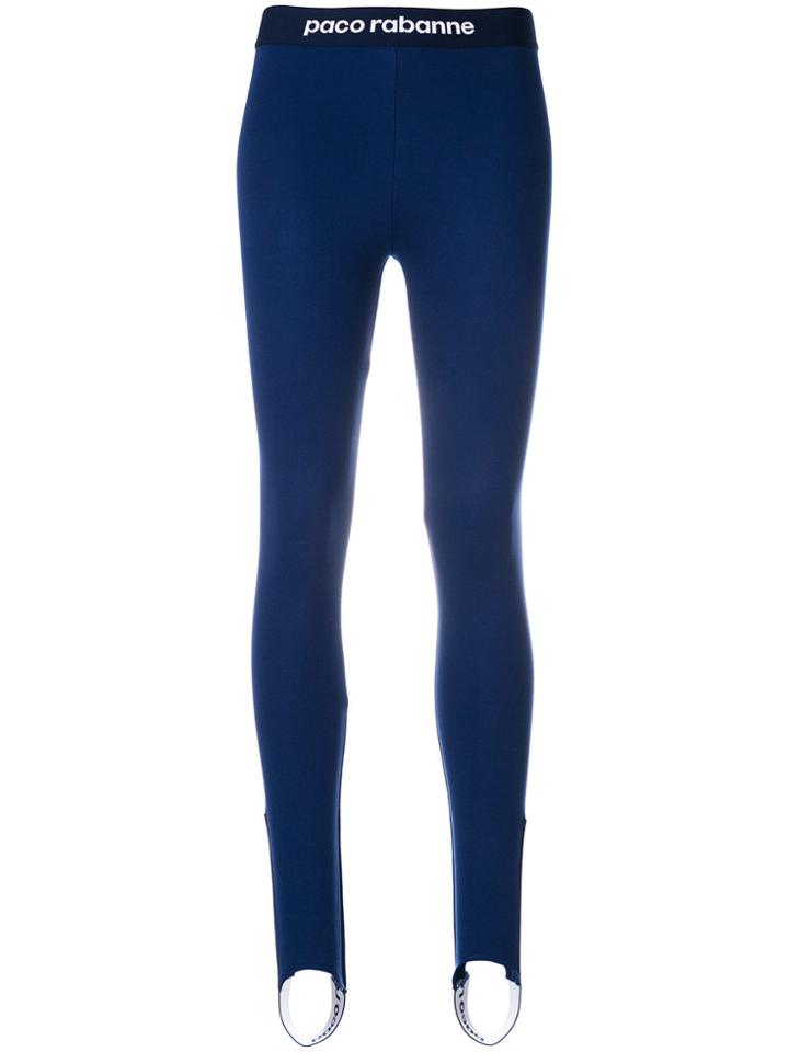 Paco Rabanne Stirrup Trousers - Blue