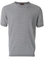 Altea Short-sleeve Striped T-shirt - Blue