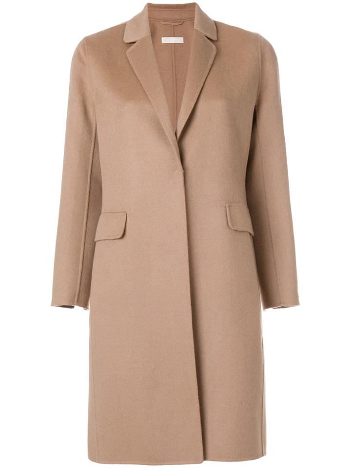 's Max Mara Single Breasted Coat - Brown