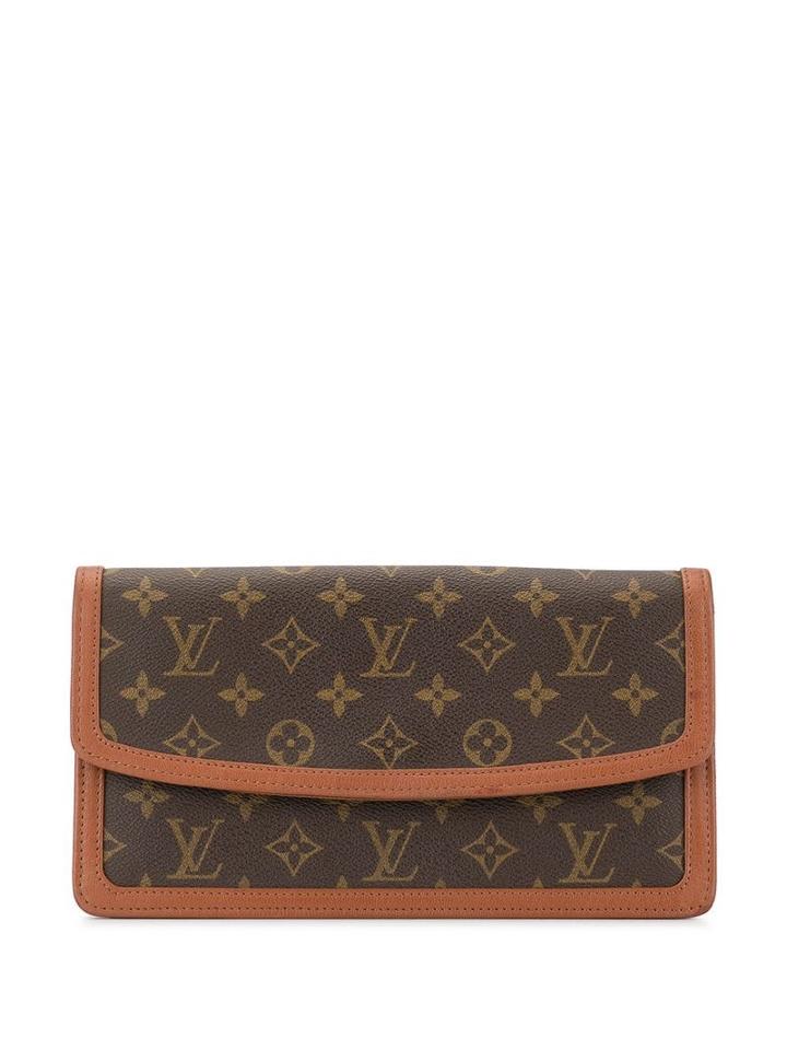 Louis Vuitton Pre-owned Pochette Damme Pm Clutch - Brown