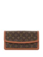 Louis Vuitton Pre-owned Pochette Damme Pm Clutch - Brown