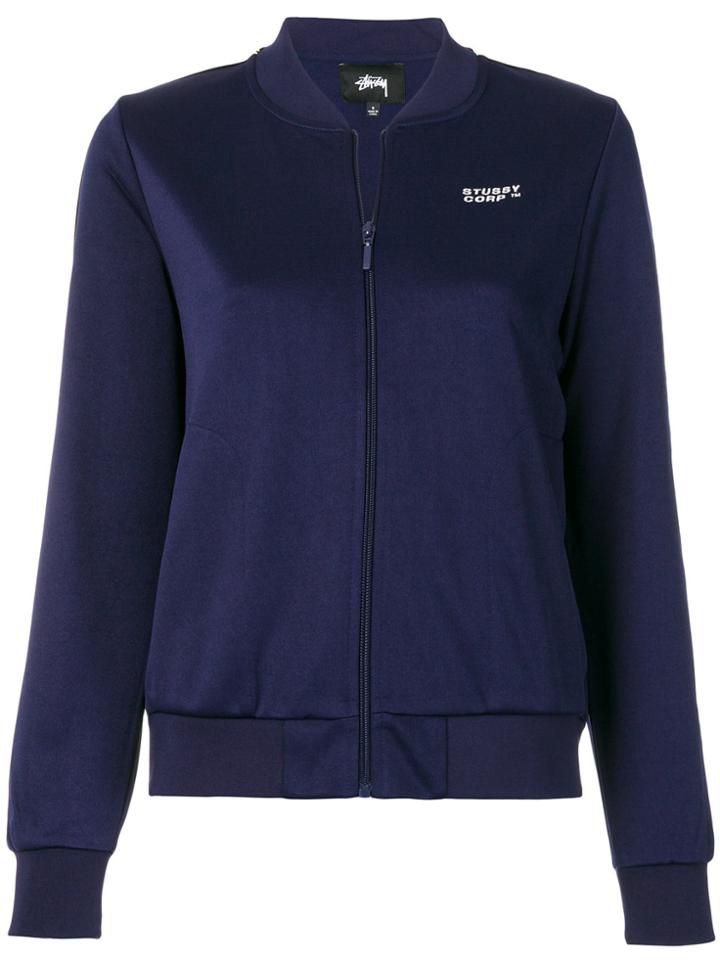 Stussy Zipepd Sweatshirt - Blue