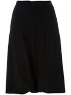 Société Anonyme Drop-crotch Knee Shorts, Women's, Size: 44, Black, Polyester